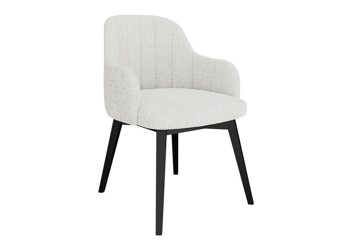 Étkezőgarnitúra Zestaw 05 4xS105 ORION FI, Asztal színe: Fekete, Szék színe: Fekete + Baloo 2073