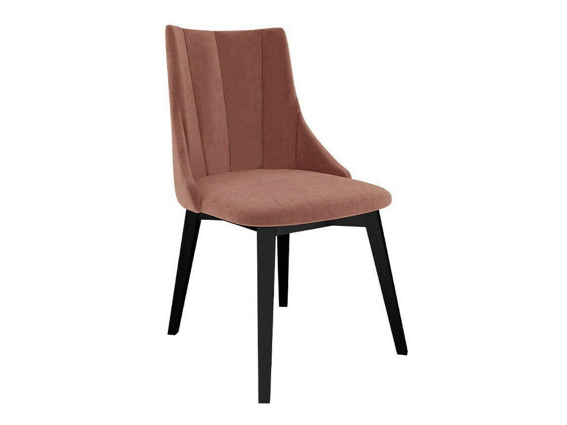 Étkezőgarnitúra Zestaw 07 6xS97 SKANDI 140x80, Szék színe: Fekete + Magic Velvet 2258, Asztal színe: Fekete