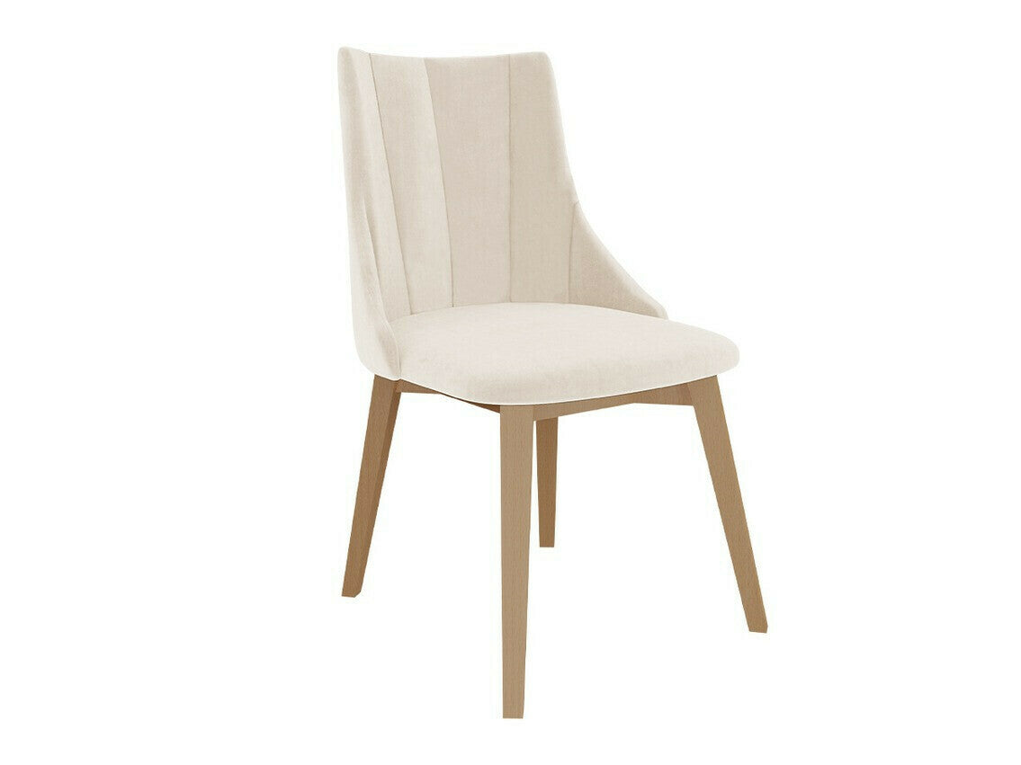 Étkezőgarnitúra Zestaw 07 6xS97 SKANDI 140x80, Szék színe: Barna + Magic Velvet 2250, Asztal színe: Fekete