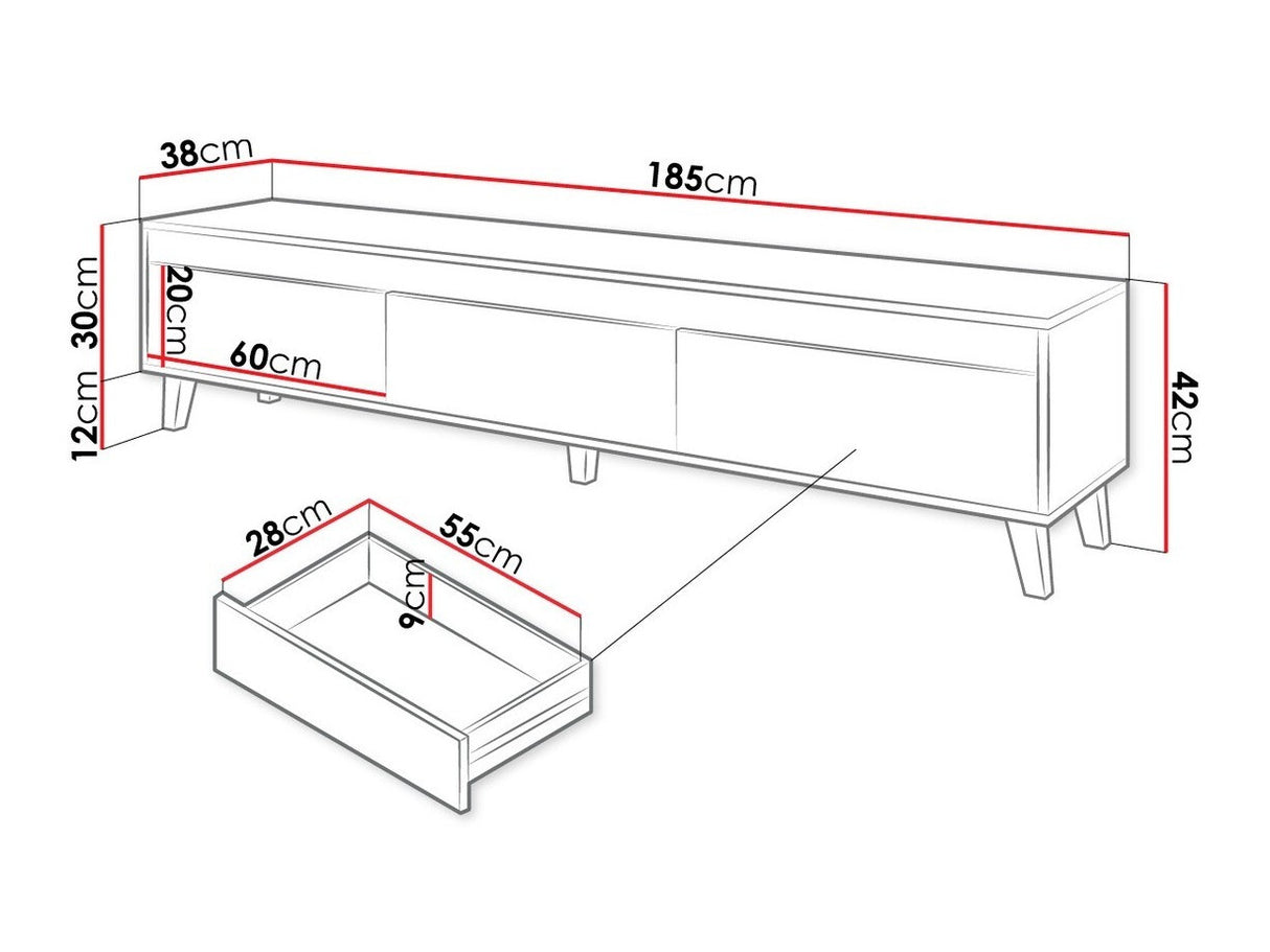 TV-állvány Nemrd (Elsie)
