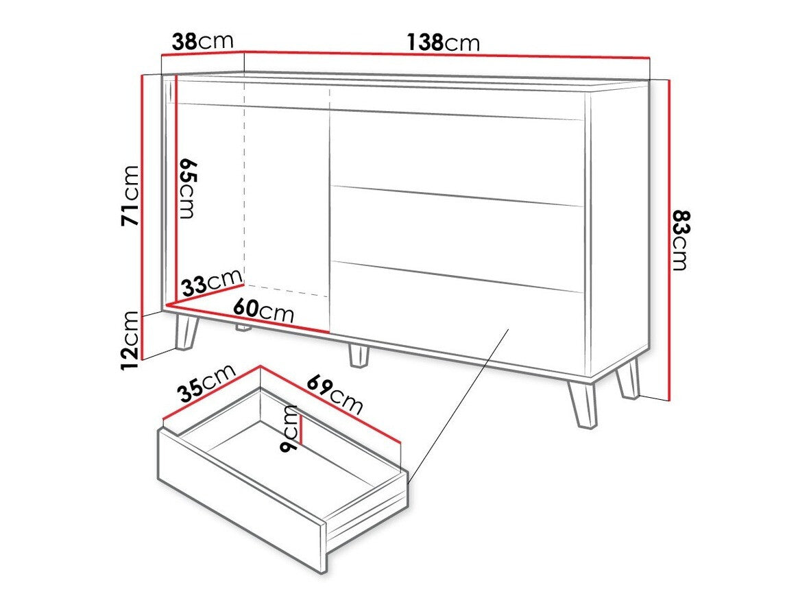 Komód Nemrd (Elsie)