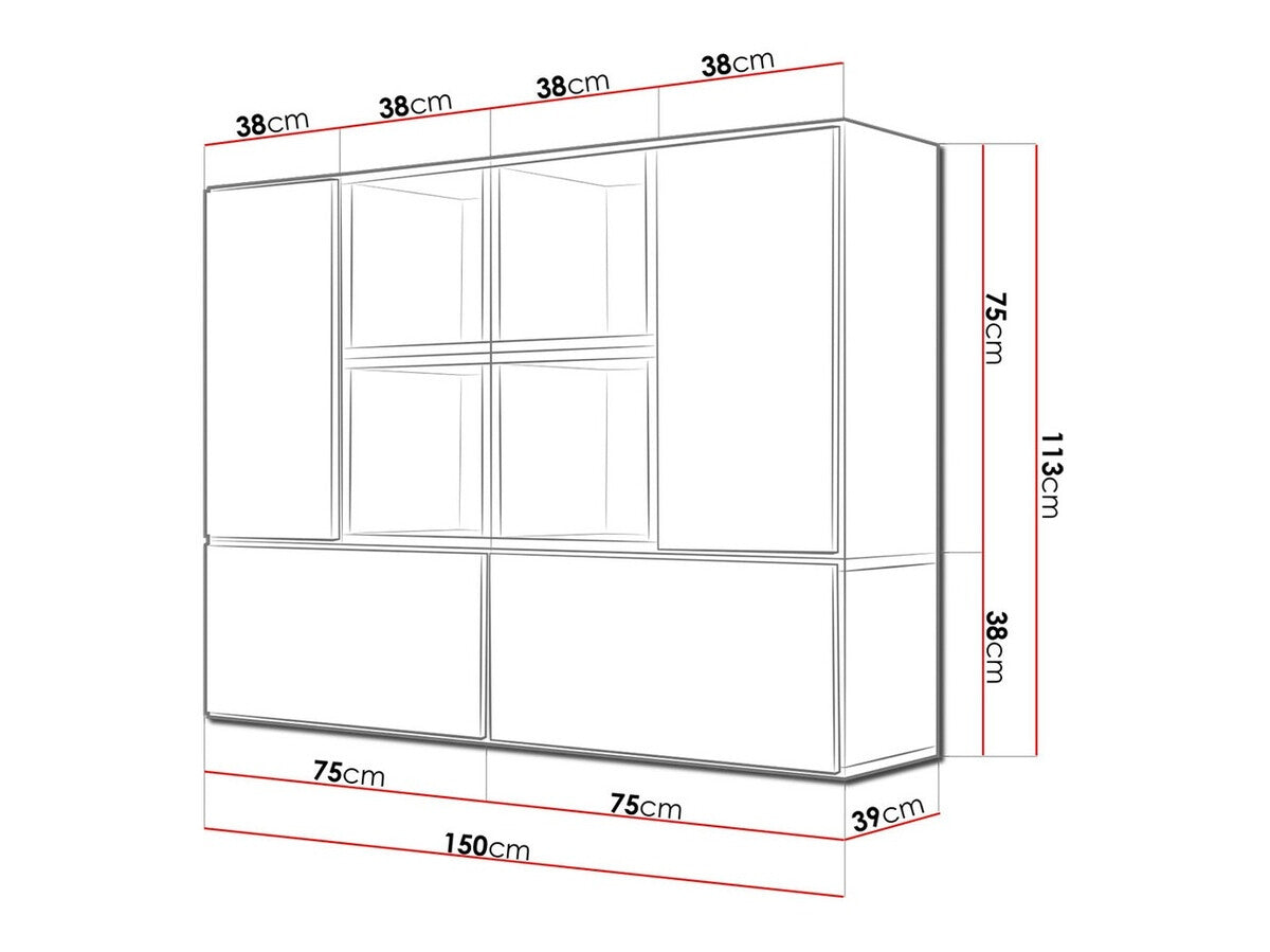 Konyhabútorok Roco (Nessor XIX), Szín: Fehér