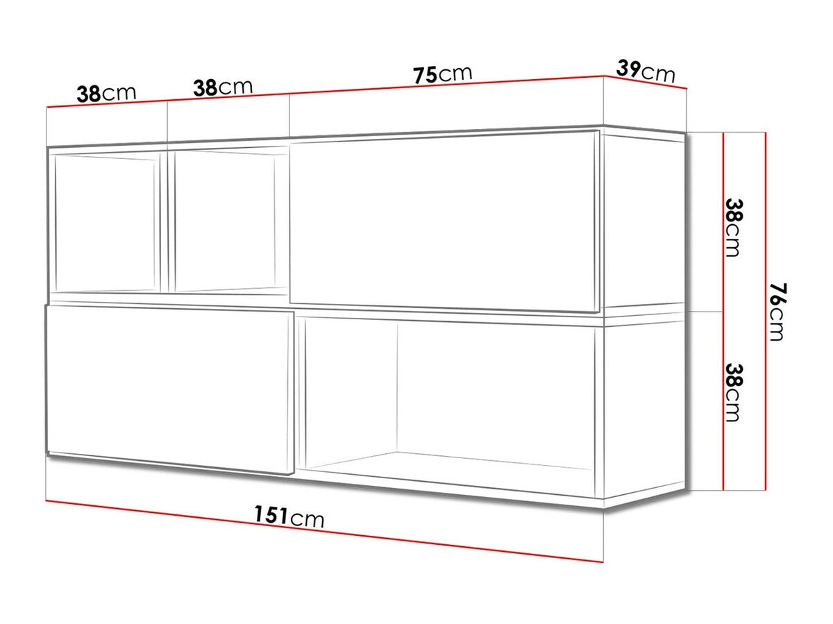 Konyhabútorok Roco (Nessor XV), Szín: Fehér