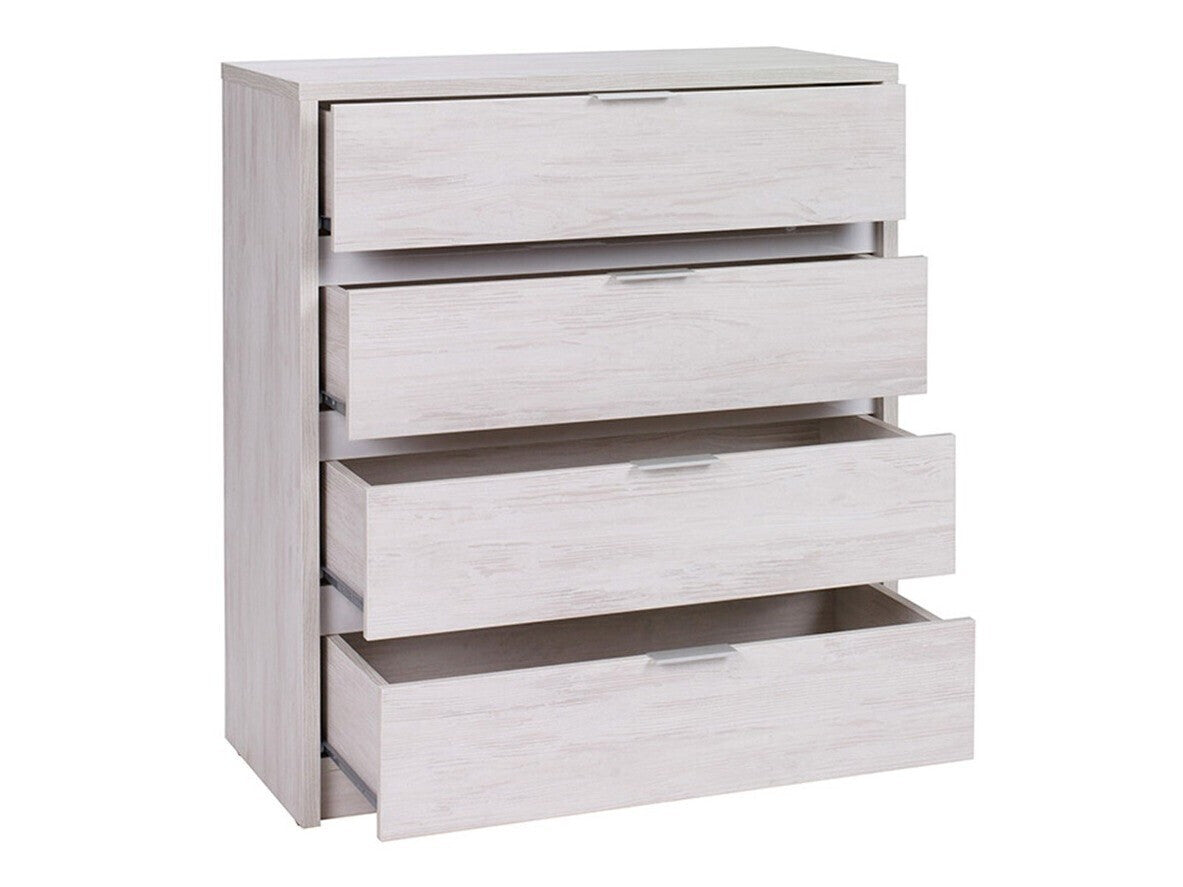 Komód Denver (Verdek K4SZ VD03) I, Szín: Monastery tölgy + Fényes fekete