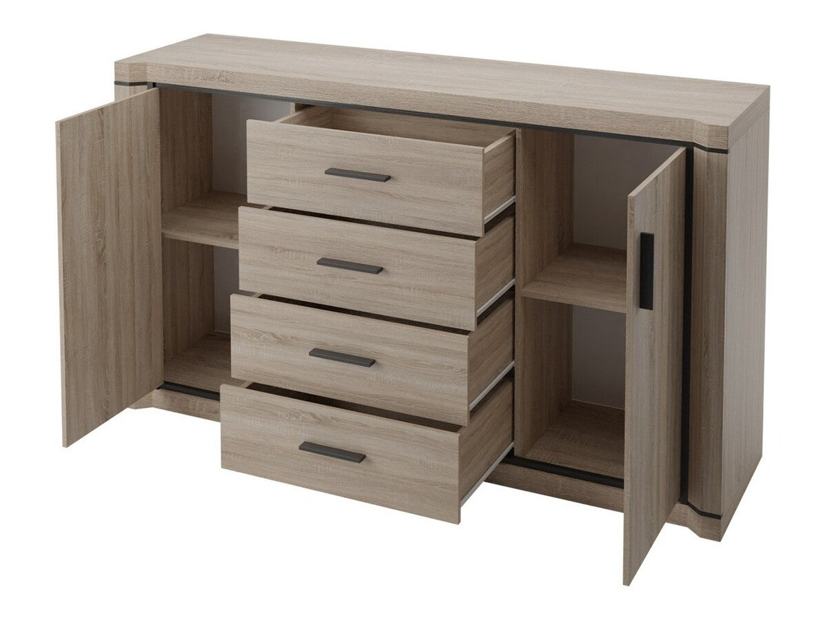 Komód Dallas D1, Szín: Sonoma tölgy