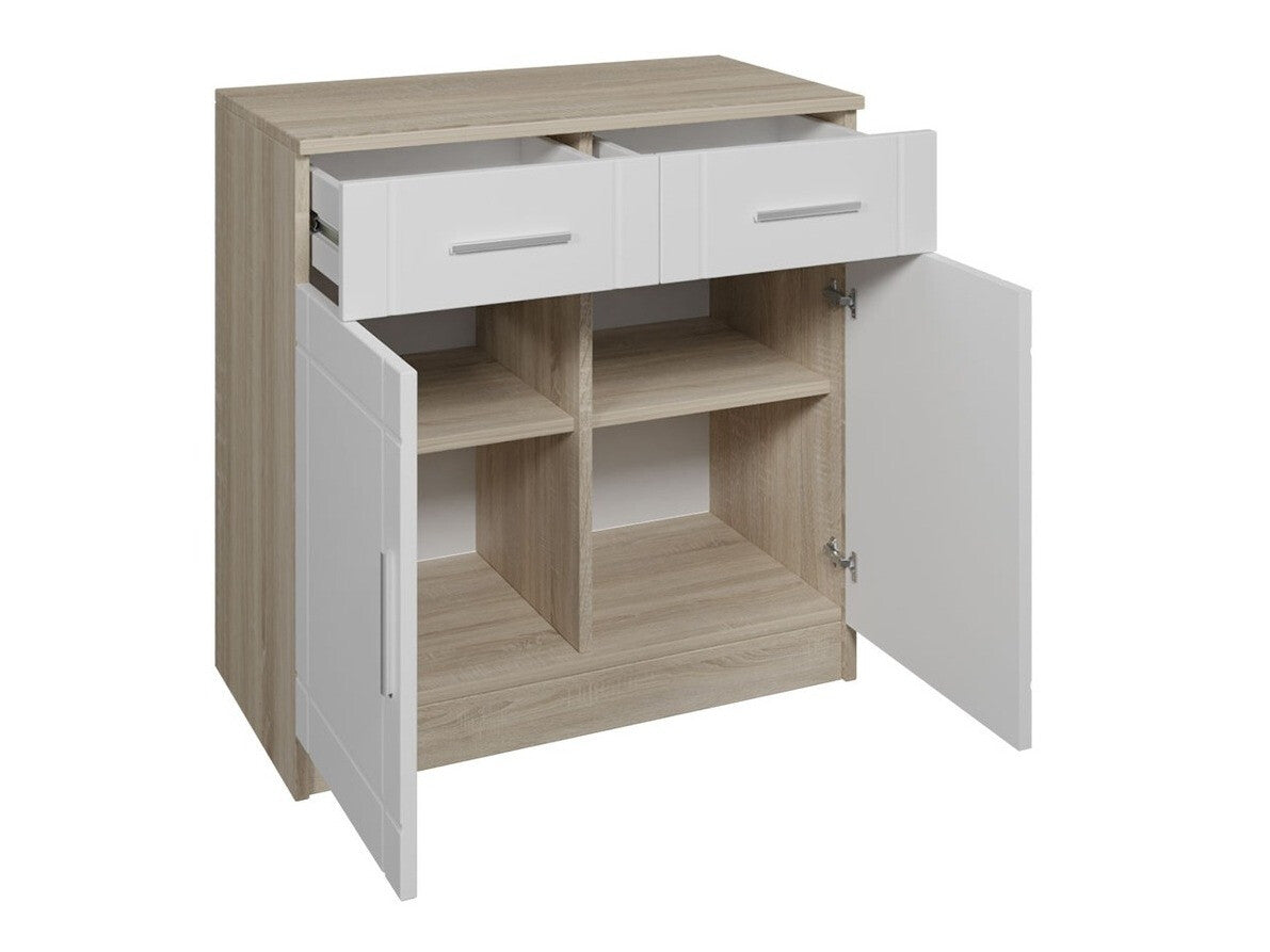 Komód PARIS 2F2S (Passion fruit), Szín: Sonoma tölgy