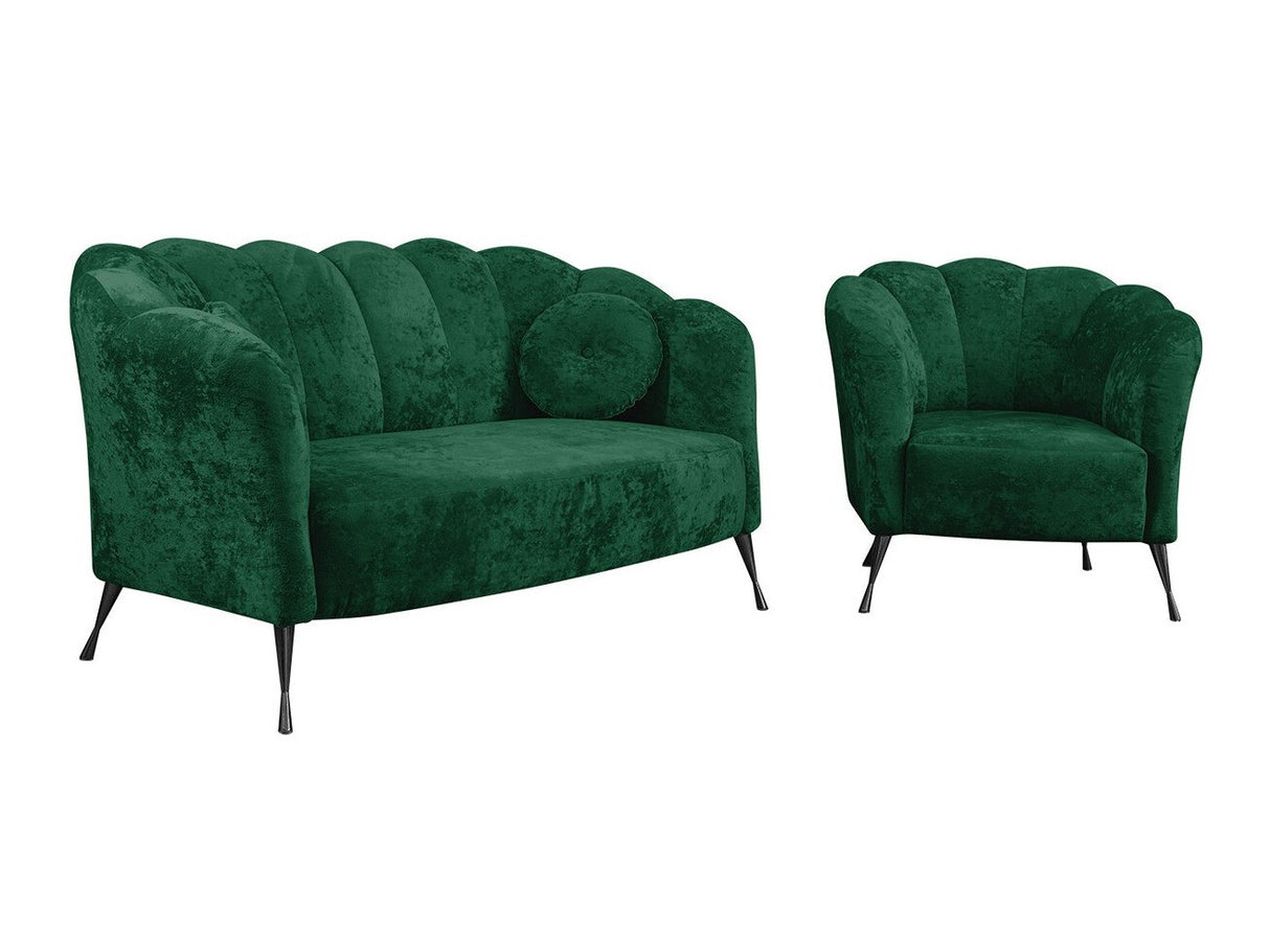 Kárpitozott bútorok ADRIA (Terkaz), Szín: Eureka 2121, Lábak színe: Fekete