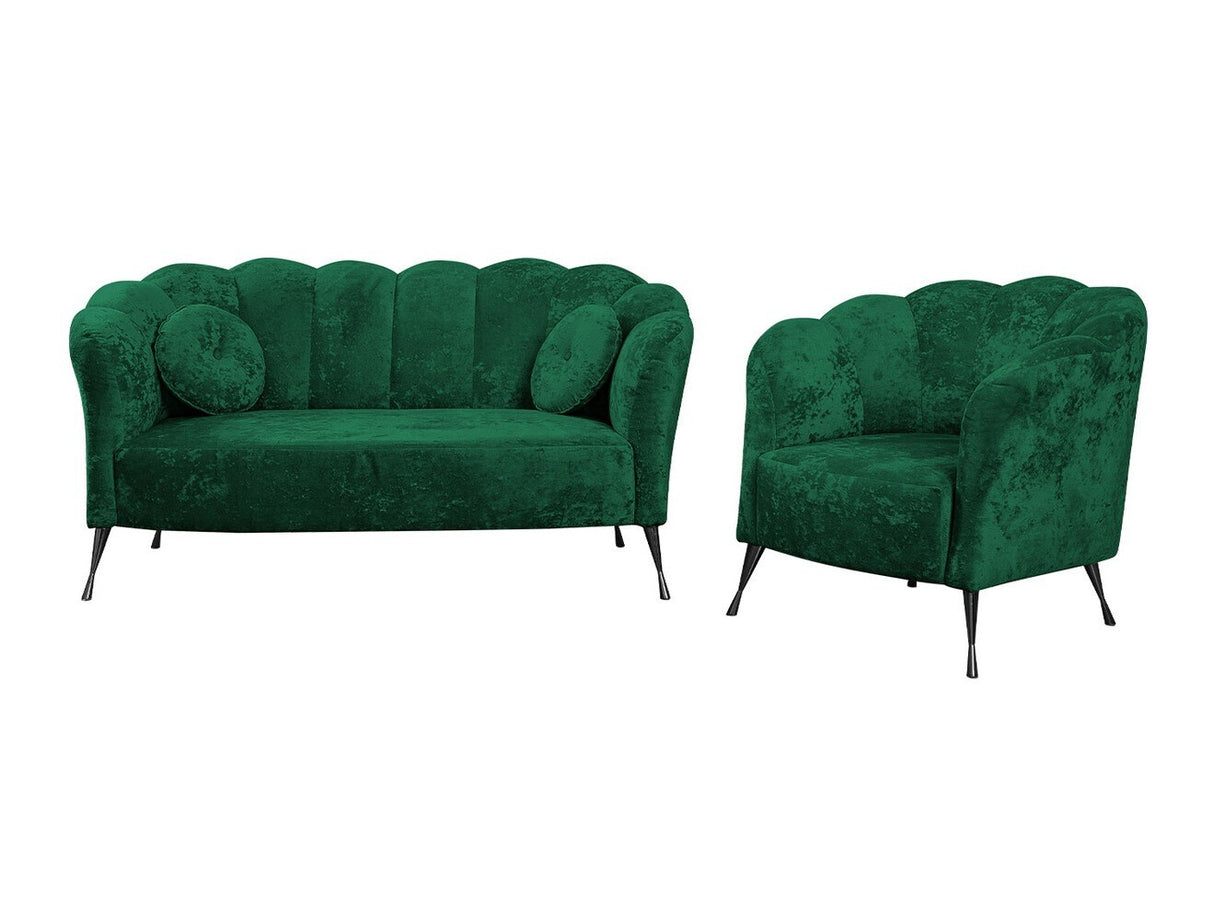 Kárpitozott bútorok ADRIA (Terkaz), Szín: Eureka 2121, Lábak színe: Fekete