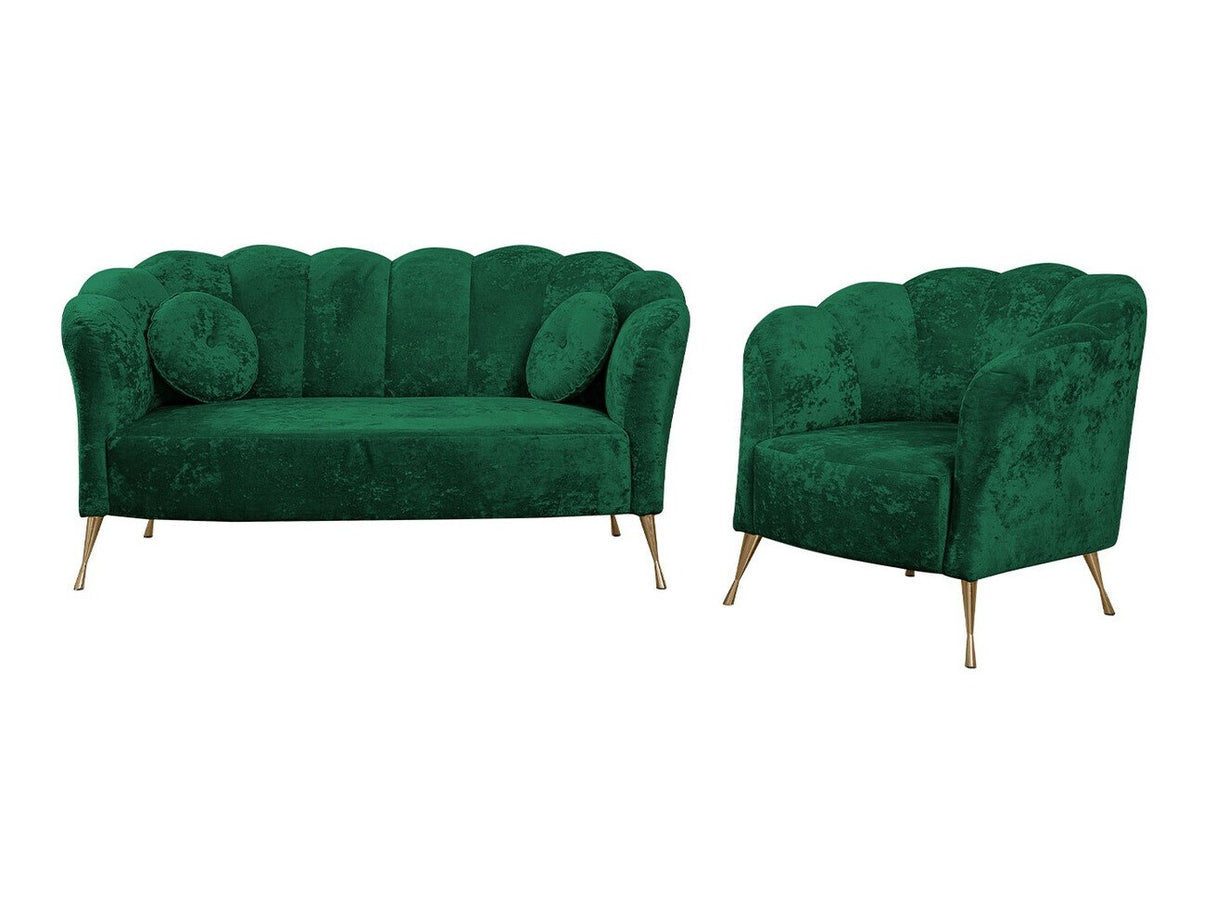 Kárpitozott bútorok ADRIA (Terkaz), Szín: Eureka 2121, Lábak színe: Aranysárga