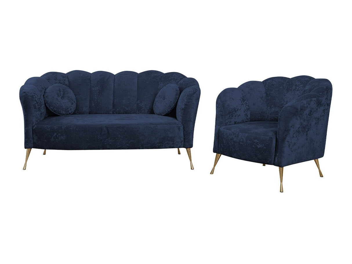 Kárpitozott bútorok ADRIA (Terkaz), Szín: Eureka 2127, Lábak színe: Aranysárga