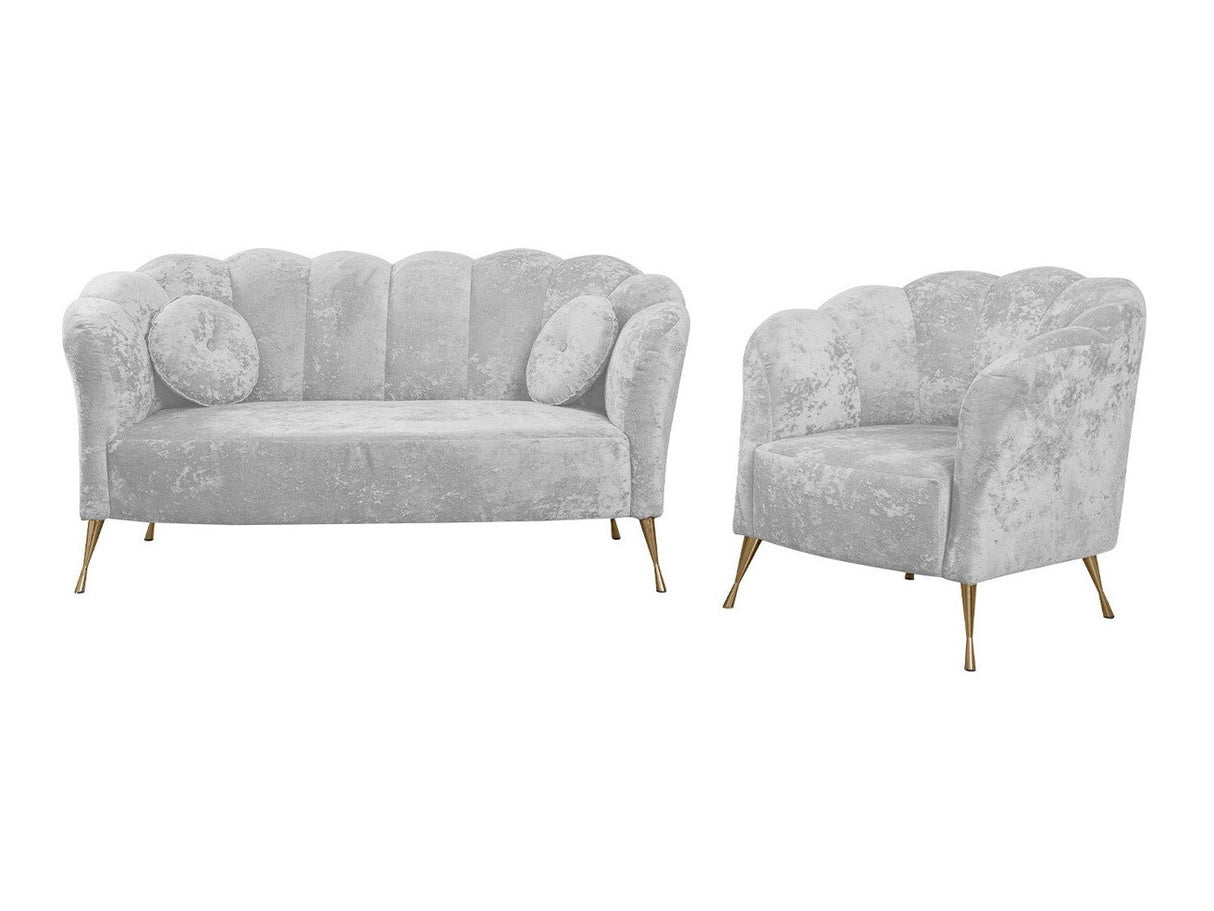 Kárpitozott bútorok ADRIA (Terkaz), Szín: Eureka 2132, Lábak színe: Aranysárga