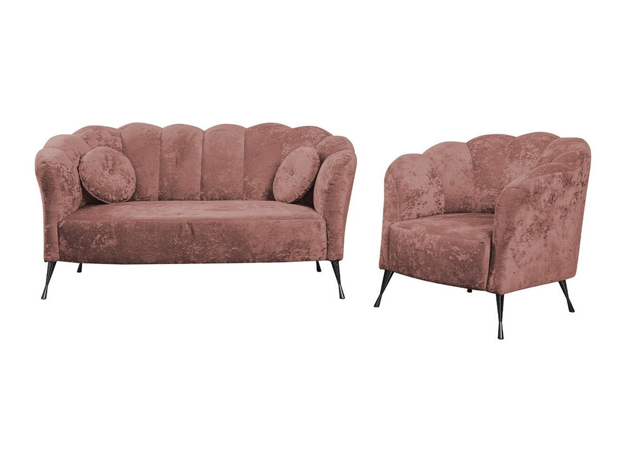 Kárpitozott bútorok ADRIA (Terkaz), Szín: Eureka 2142, Lábak színe: Fekete