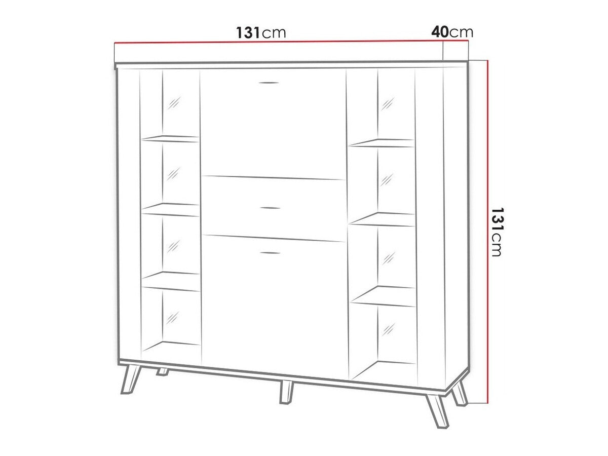 Komód John 3, Led világítás: Igen