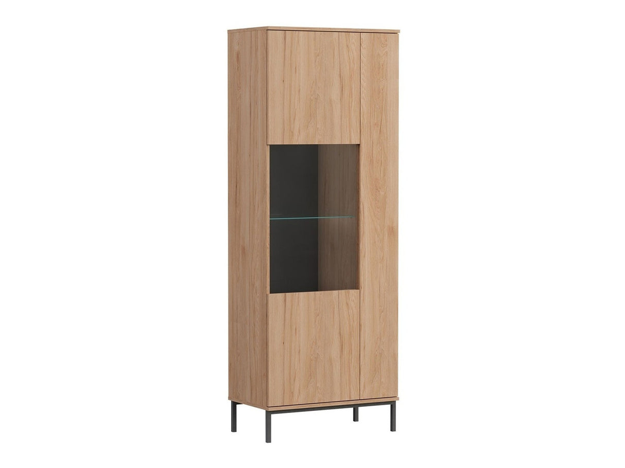 Könyvespolc Querty WIT70 (Marinez MR07), Szín: Fényes fa, Led világítás: Nem