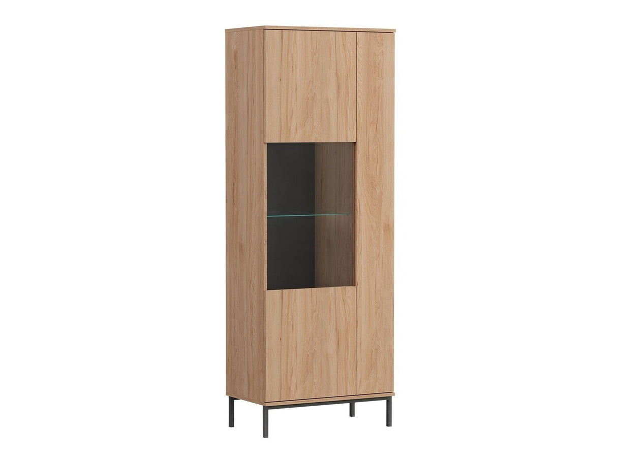 Könyvespolc Querty WIT70 + LED (Marinez MR07), Szín: Fényes fa, Led világítás: Igen