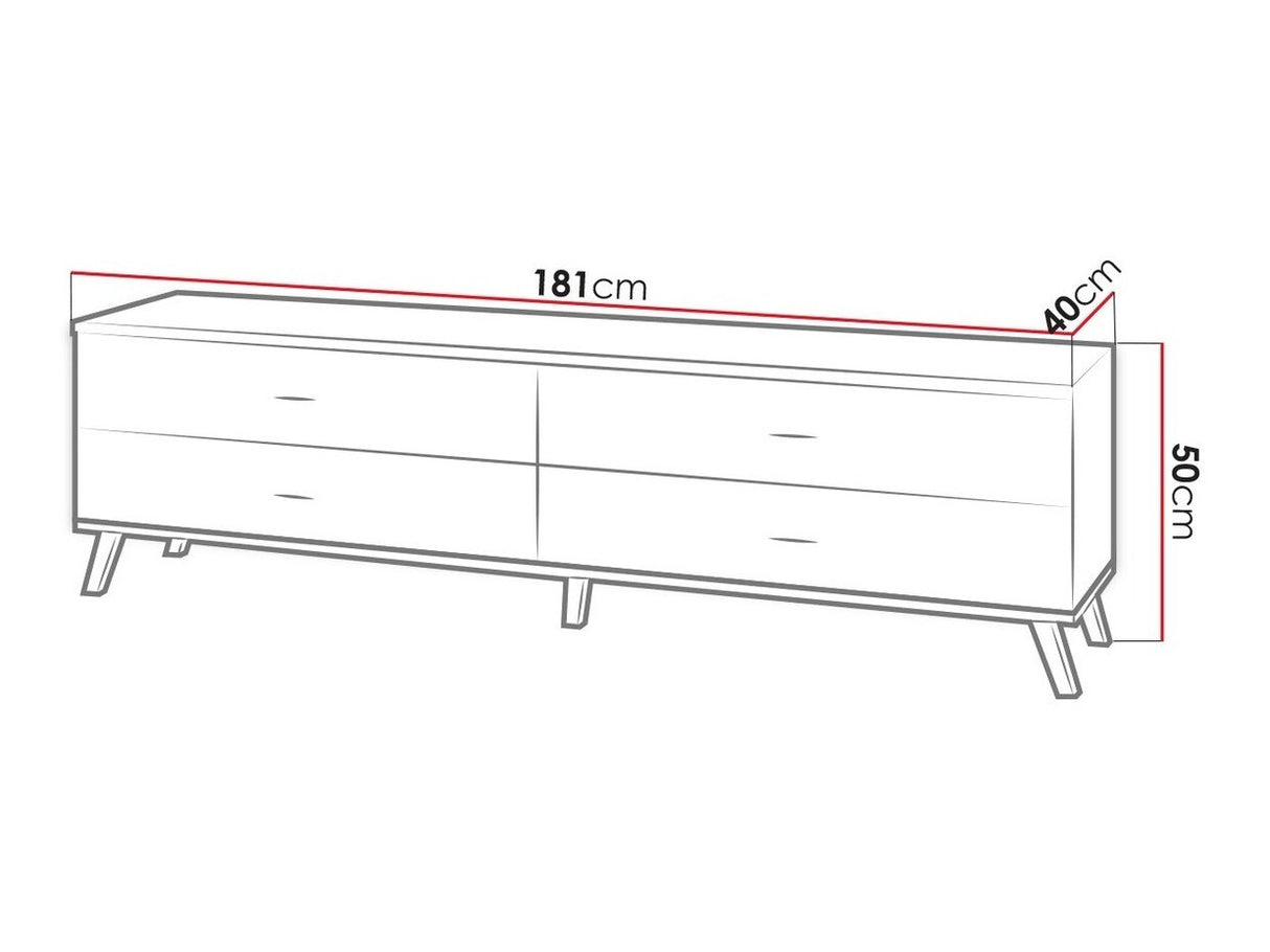TV-állvány John 6 (Mallorca 4S ML06)