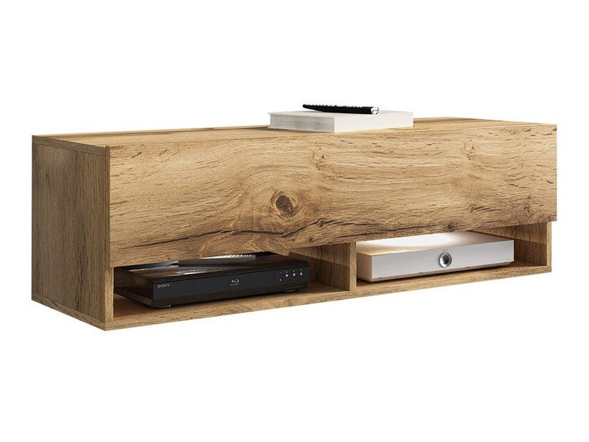 TV-állvány Lowboard A100 (Adenik 100), Led világítás: Nem, Szín: Wotan tölgy