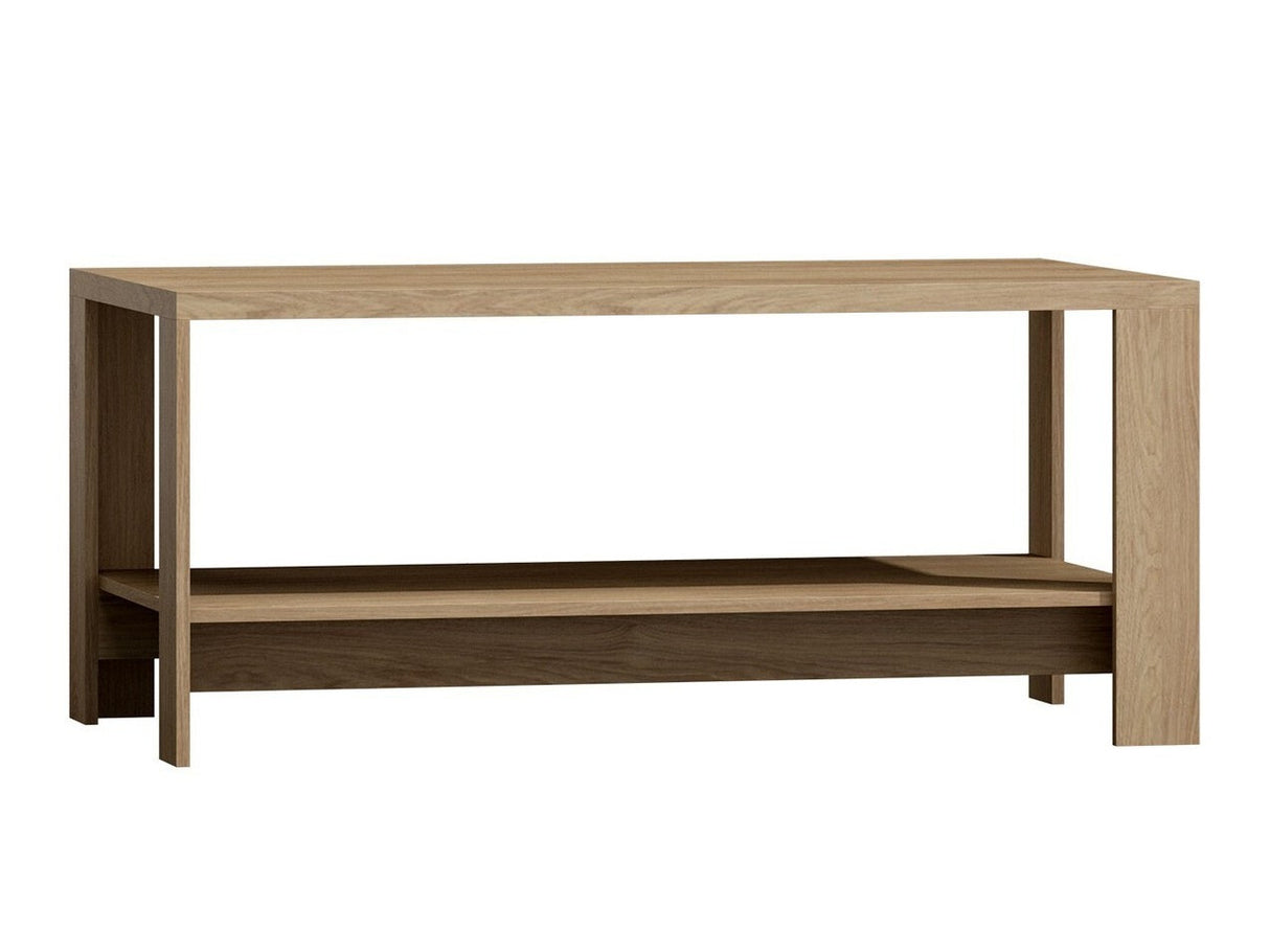 Nappali szett MEDIOLAN III (Sarged III), Szín: Fényes fa + Tölgy, Led világítás: Igen, Lábak: Igen