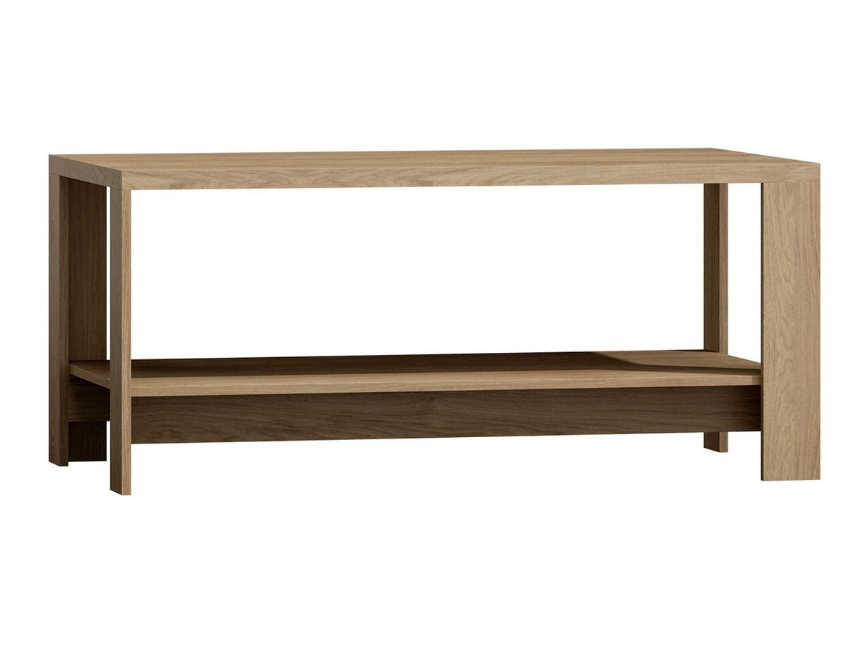 Nappali szett MEDIOLAN III (Sarged III), Szín: Fényes fa + Tölgy, Led világítás: Igen, Lábak: Nem