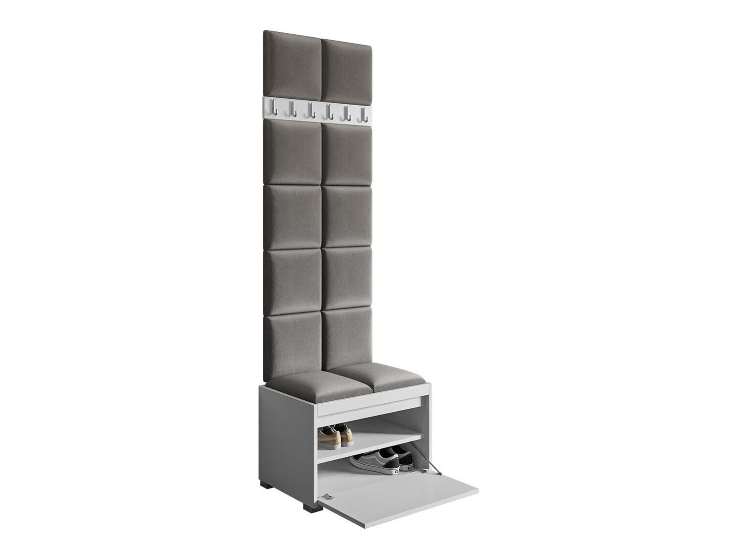 Előszoba garnitúra GRAWIS (Konkor) 60 + 12sz, Szín: Fehér + Manila 16