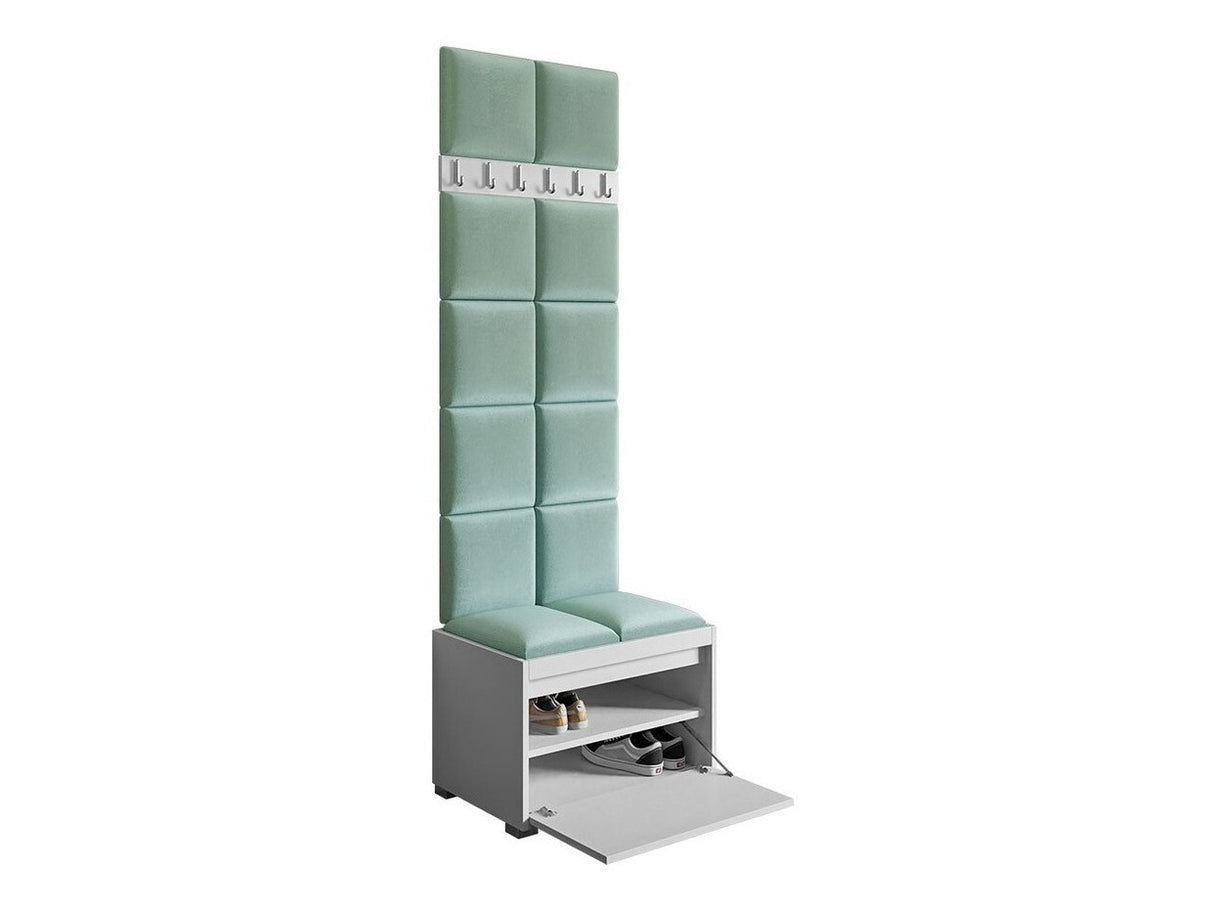 Előszoba garnitúra GRAWIS (Konkor) 60 + 12sz, Szín: Fehér + Manila 11