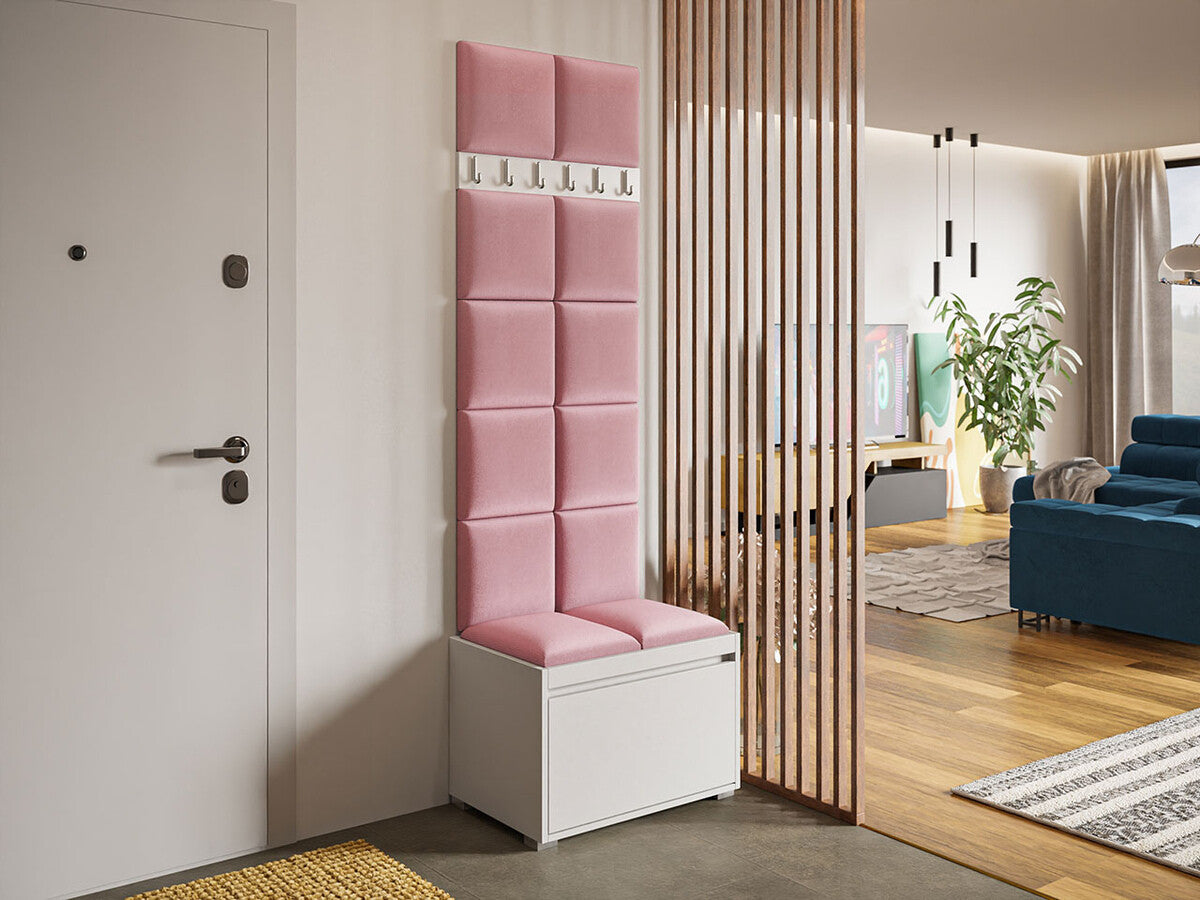 Előszoba garnitúra GRAWIS (Konkor) 60 + 12sz, Szín: Fehér + Manila 09