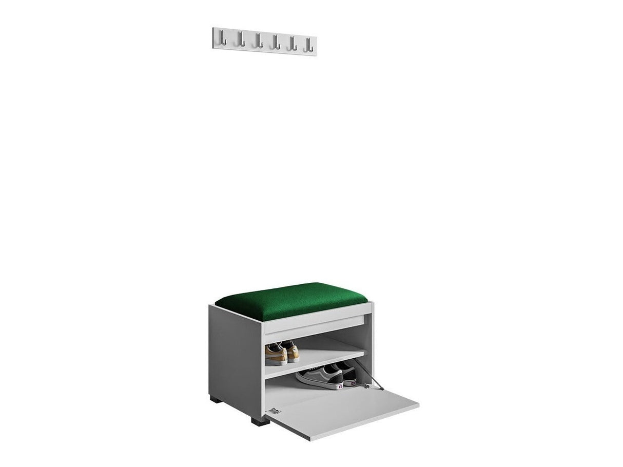 Előszoba garnitúra GRAWIS (Konkor) 60 + 1sz, Szín: Fehér + Manila 35