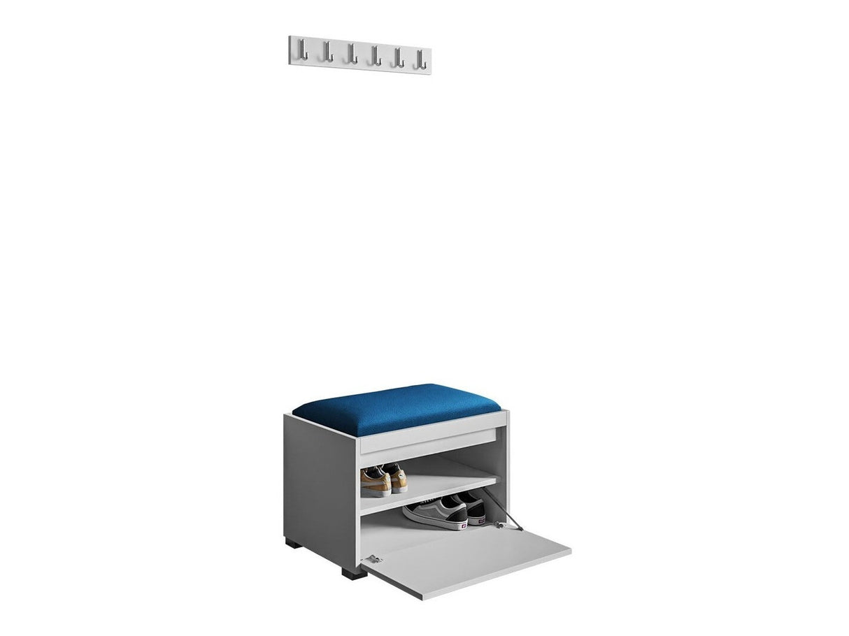 Előszoba garnitúra GRAWIS (Konkor) 60 + 1sz, Szín: Fehér + Manila 26