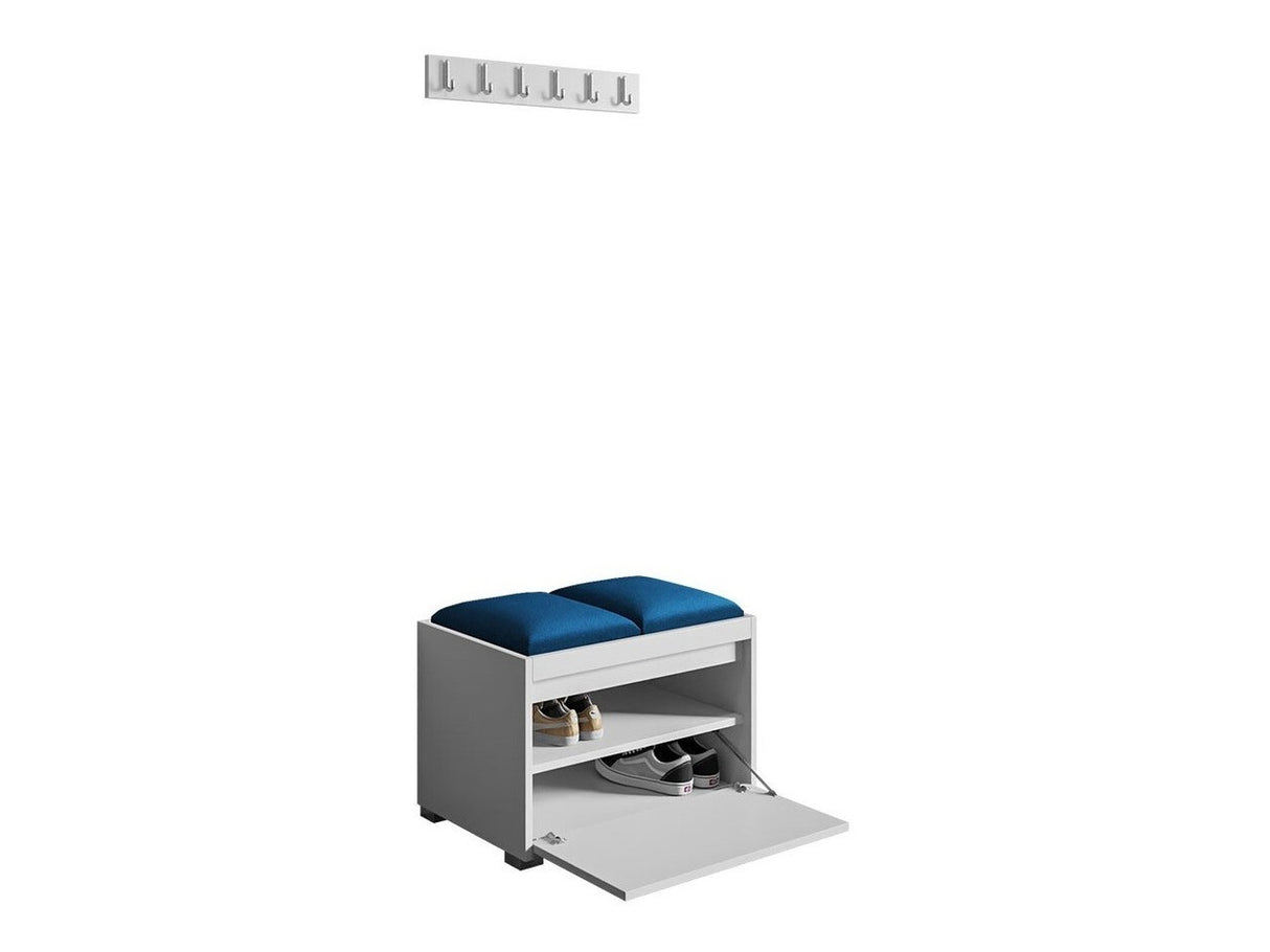 Előszoba garnitúra GRAWIS (Konkor) 60 + 2sz, Szín: Fehér + Manila 26