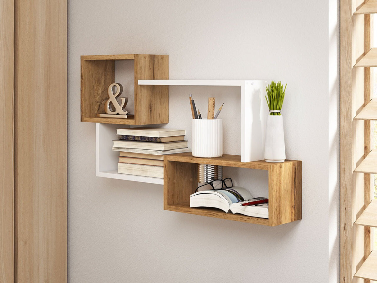 Polc Trio 005 (Cygni), Szín: Wotan tölgy + Fehér