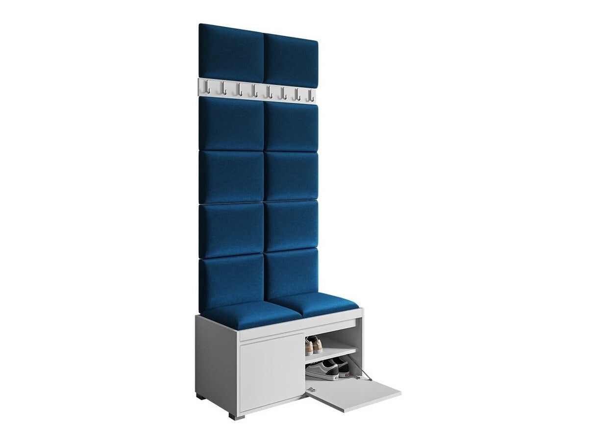 Előszoba garnitúra GRAWIS (Konkor) 80 + 12sz, Szín: Fehér + Manila 26