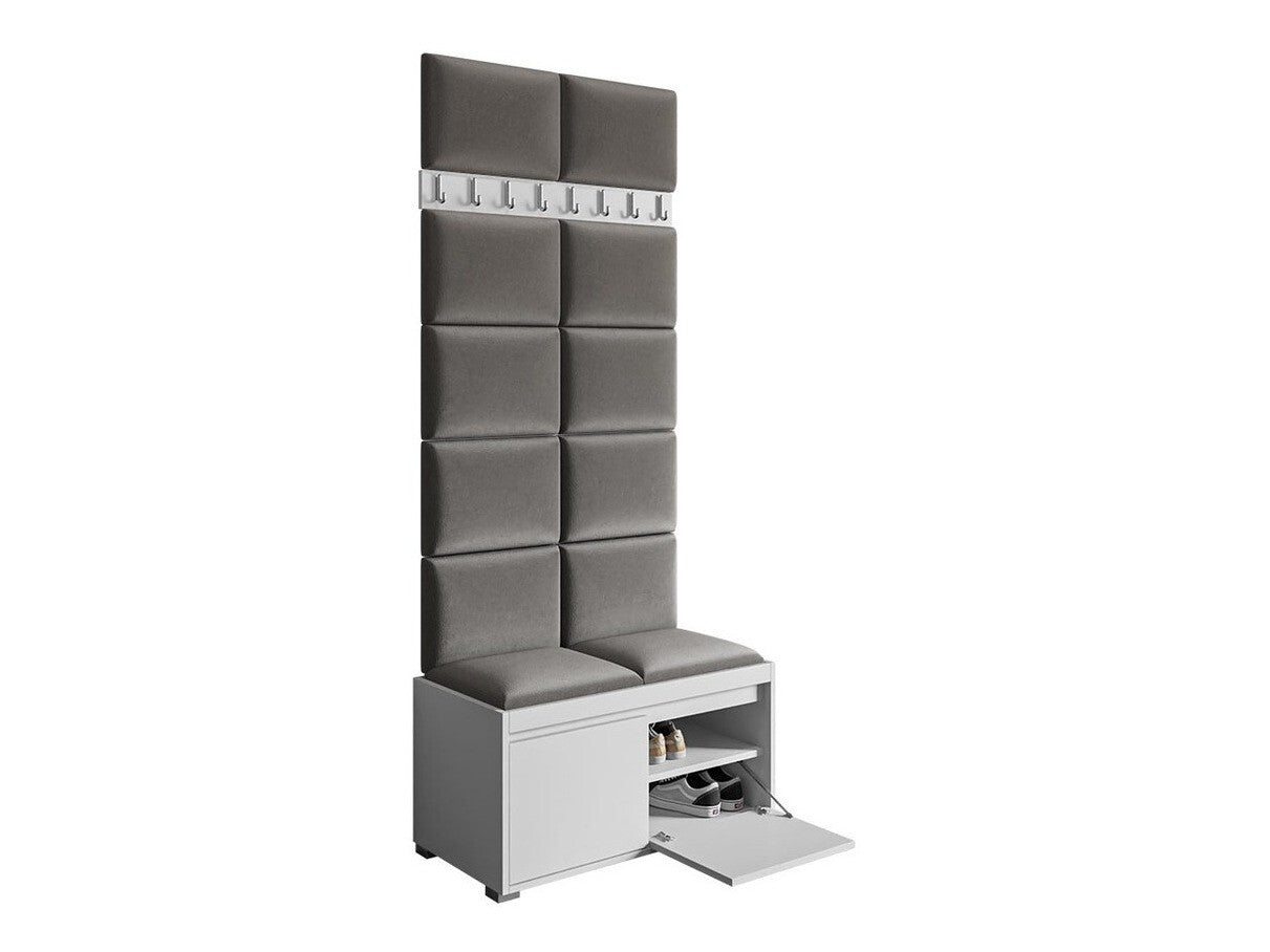 Előszoba garnitúra GRAWIS (Konkor) 80 + 12sz, Szín: Fehér + Manila 16