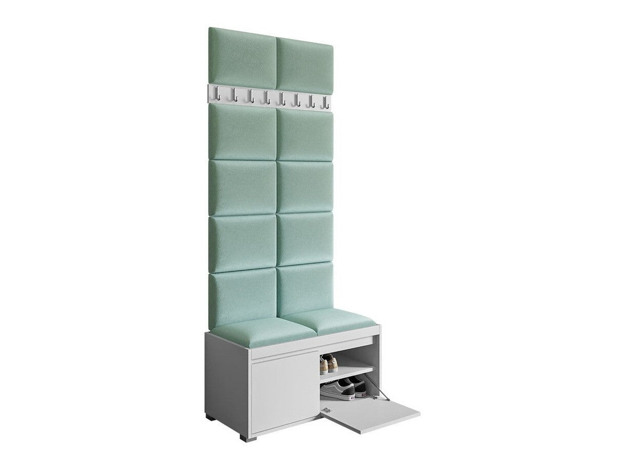 Előszoba garnitúra GRAWIS (Konkor) 80 + 12sz, Szín: Fehér + Manila 11