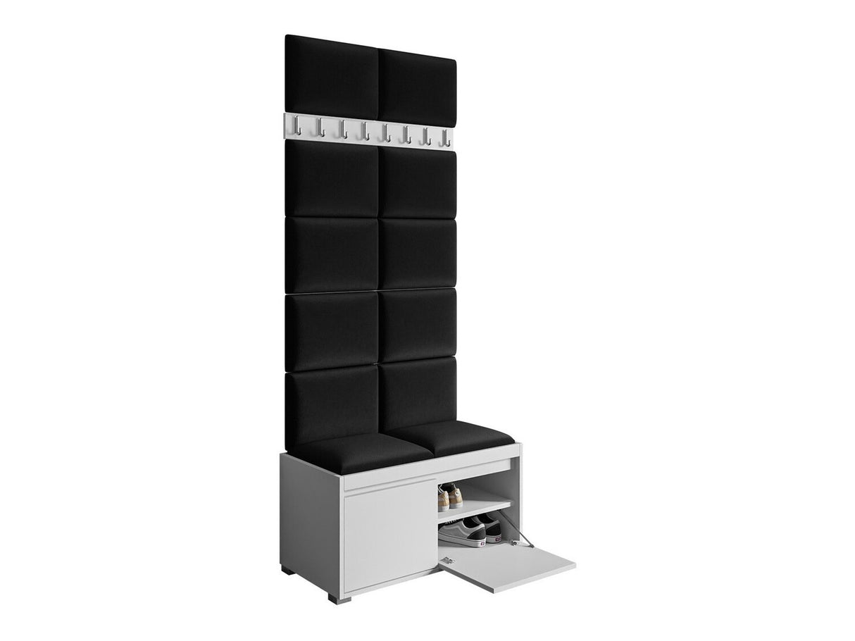 Előszoba garnitúra GRAWIS (Konkor) 80 + 12sz, Szín: Fehér + Manila 18