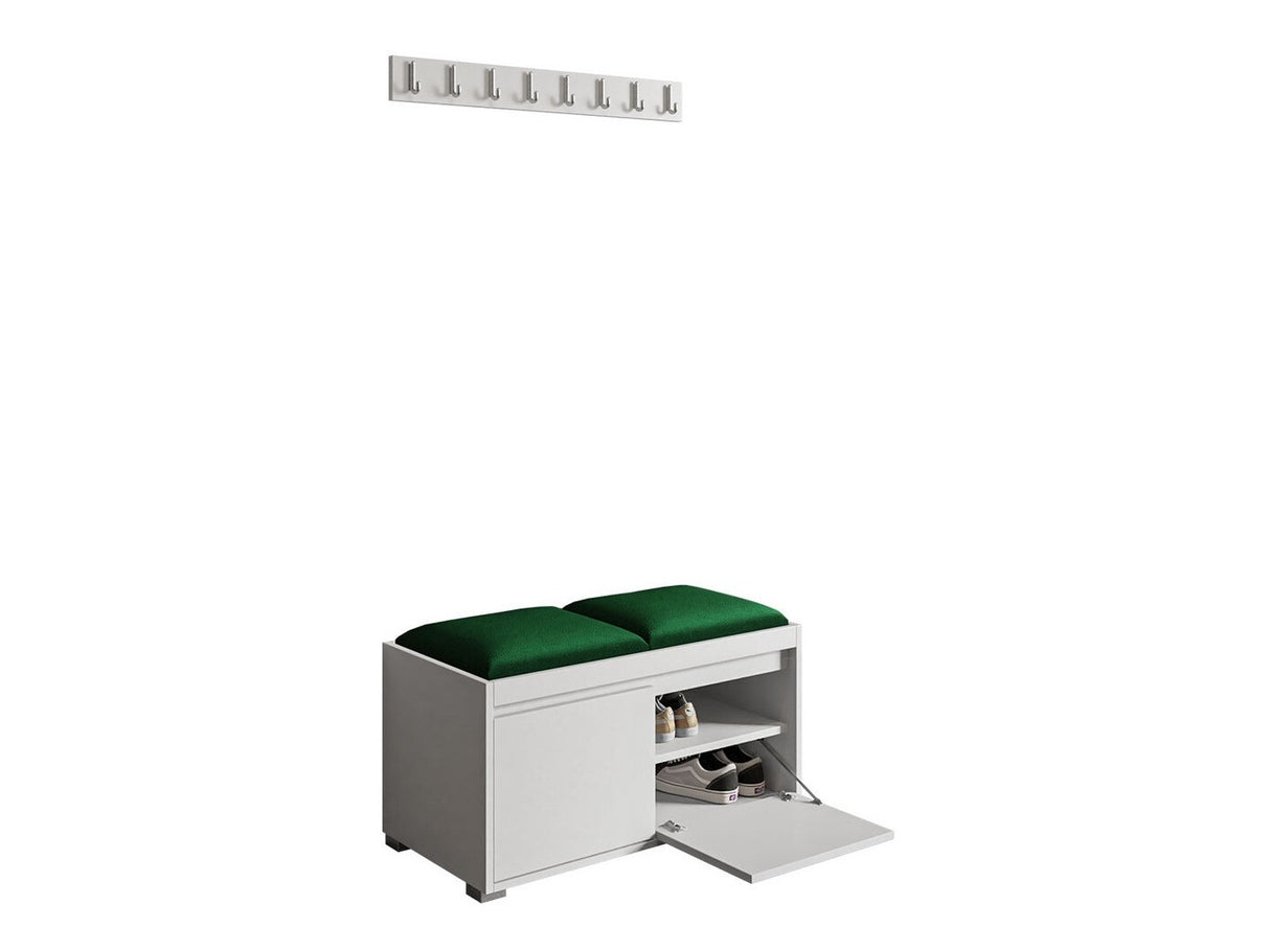 Előszoba garnitúra GRAWIS (Konkor) 80 + 2sz, Szín: Fehér + Manila 35