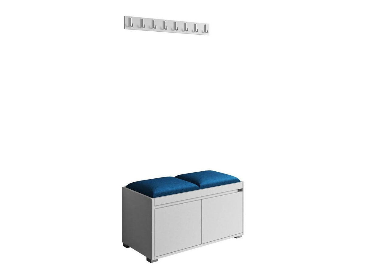 Előszoba garnitúra GRAWIS (Konkor) 80 + 2sz, Szín: Fehér + Manila 26