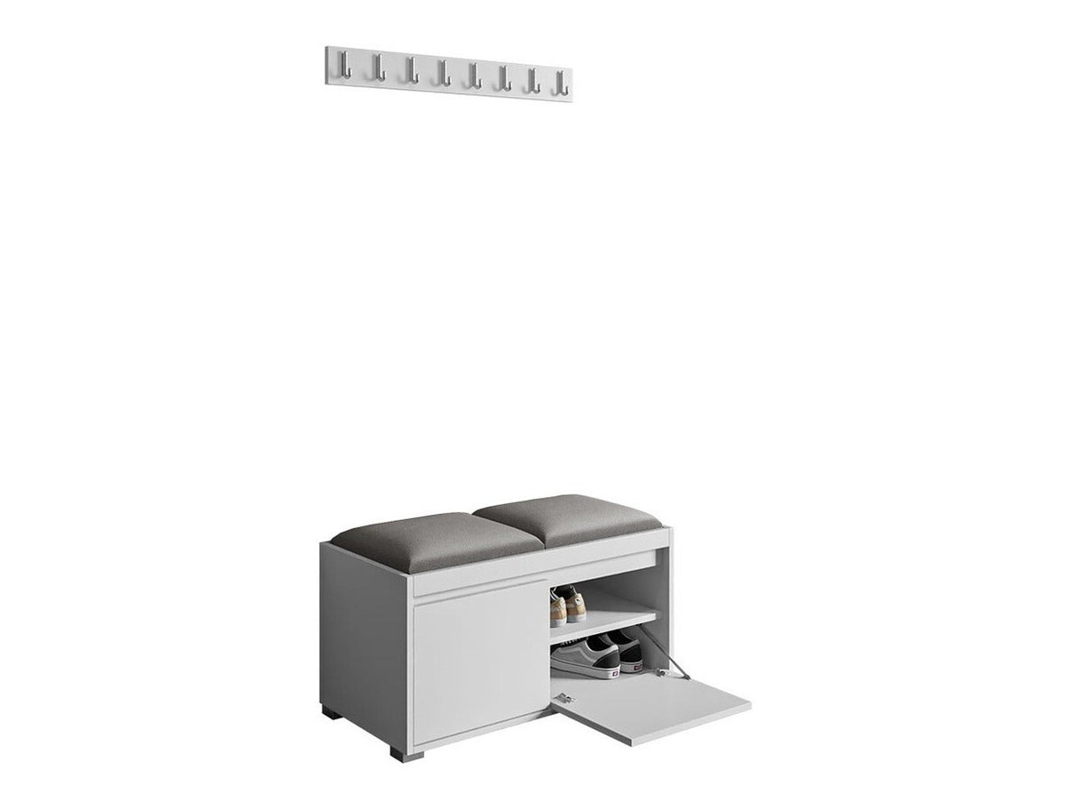 Előszoba garnitúra GRAWIS (Konkor) 80 + 2sz, Szín: Fehér + Manila 16