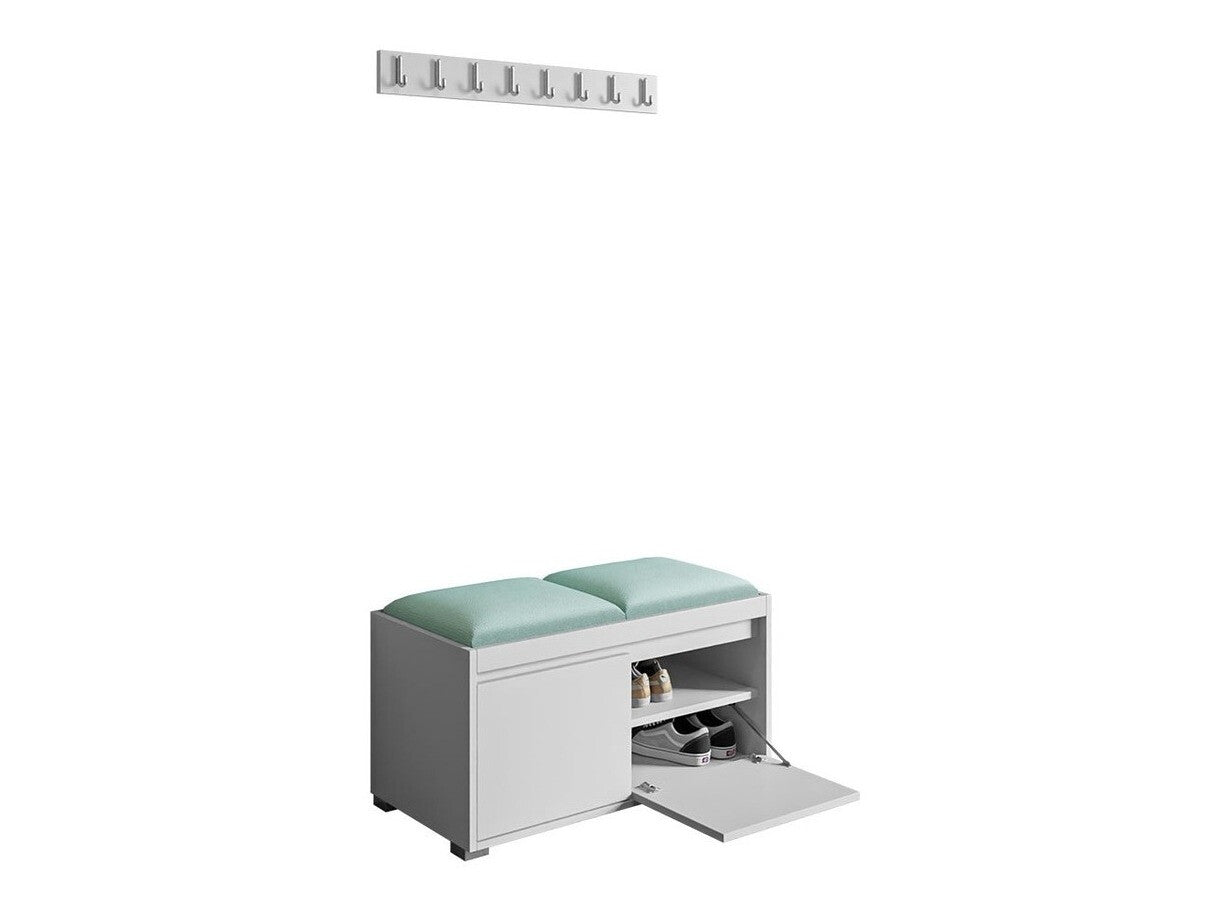 Előszoba garnitúra GRAWIS (Konkor) 80 + 2sz, Szín: Fehér + Manila 11