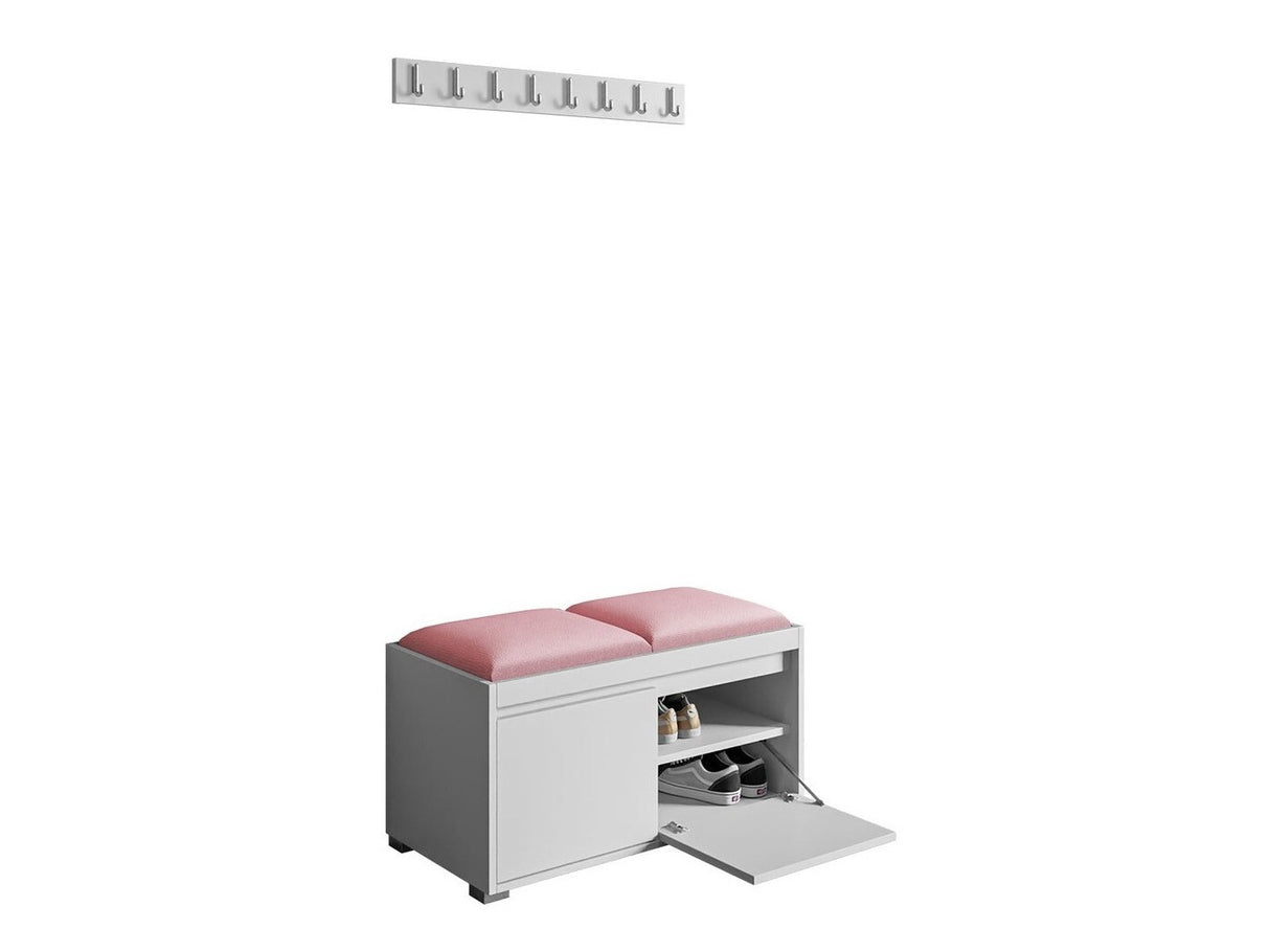 Előszoba garnitúra GRAWIS (Konkor) 80 + 2sz, Szín: Fehér + Manila 09