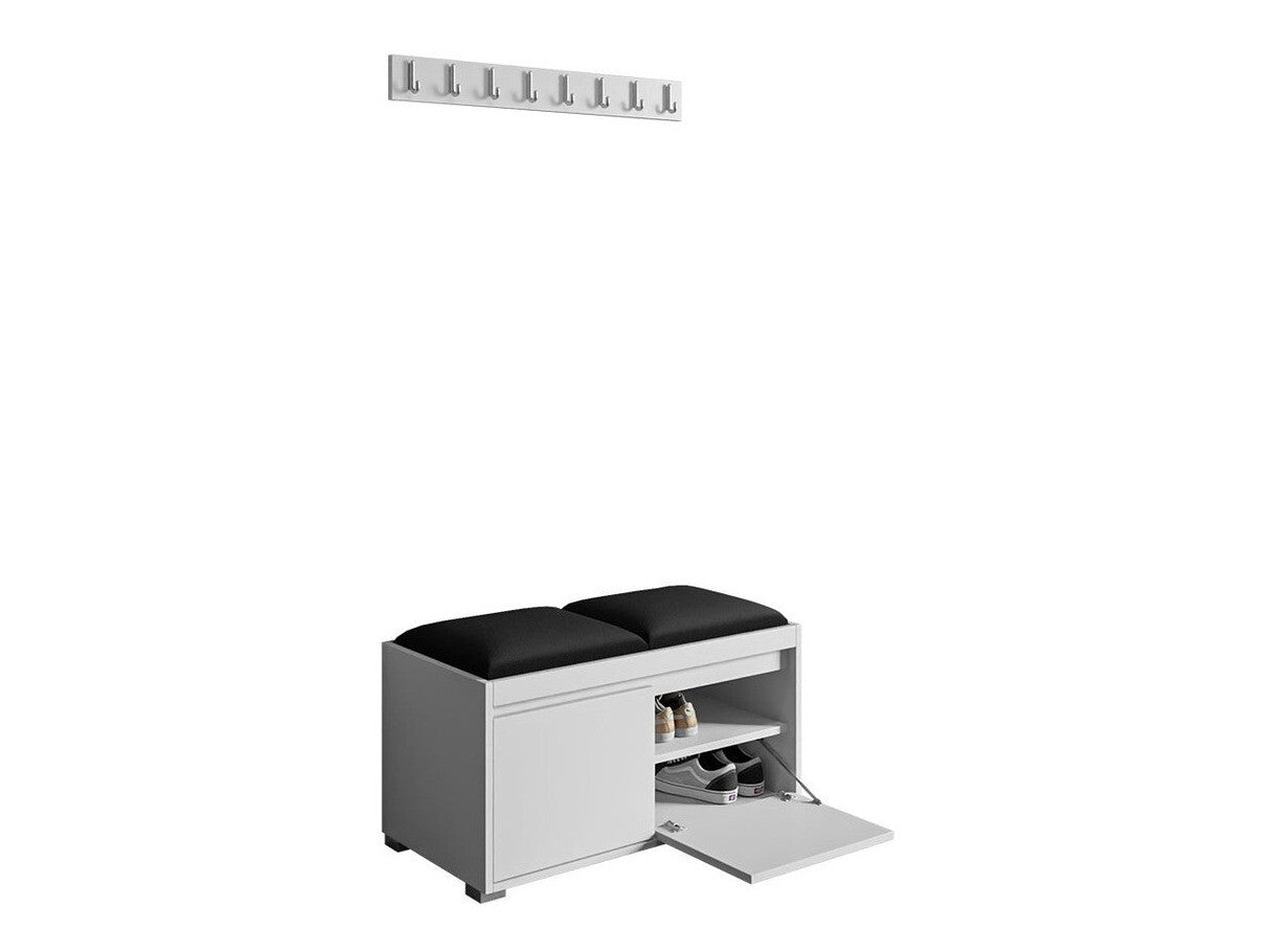 Előszoba garnitúra GRAWIS (Konkor) 80 + 2sz, Szín: Fehér + Manila 18