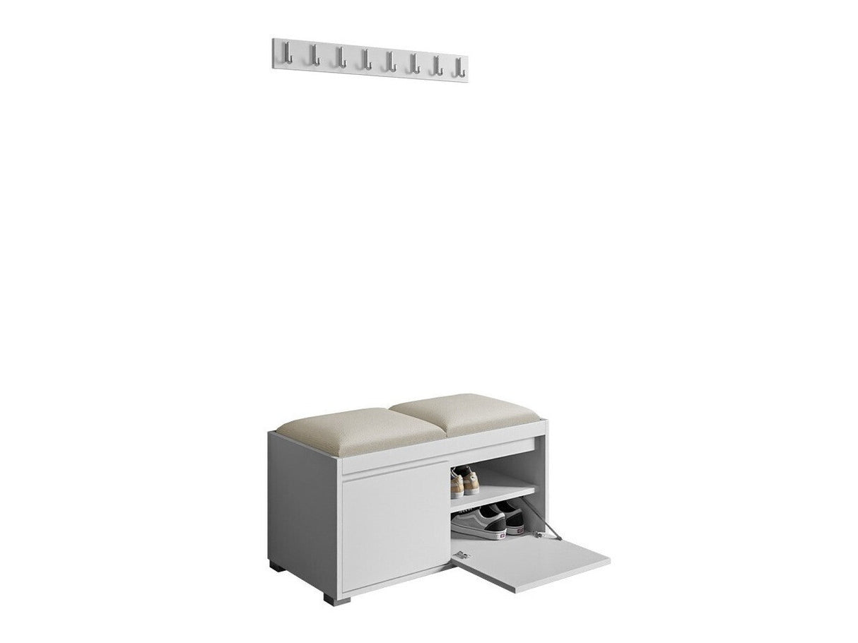 Előszoba garnitúra GRAWIS (Konkor) 80 + 2sz, Szín: Fehér + Manila 02