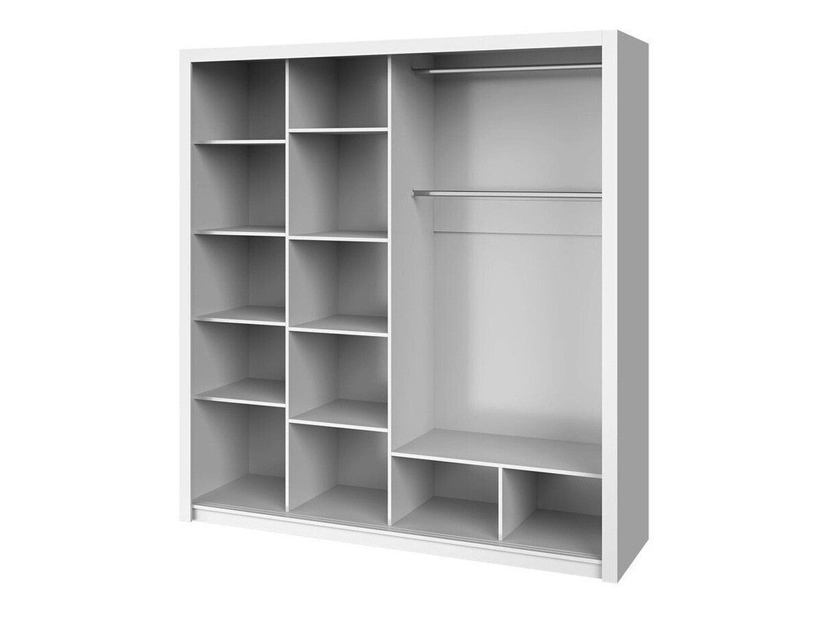 Hálószoba garnitúra Bonem VI (Kler VI), Szín: Fehér + Soft Pik 017