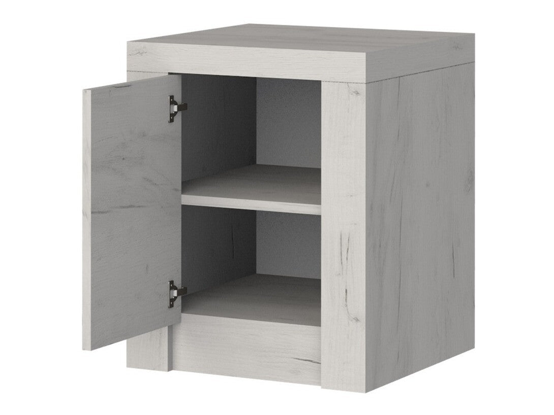 Hálószoba garnitúra Indianapolis I (Nadia I), Szín: Kőrisfa, Led világítás: Nem