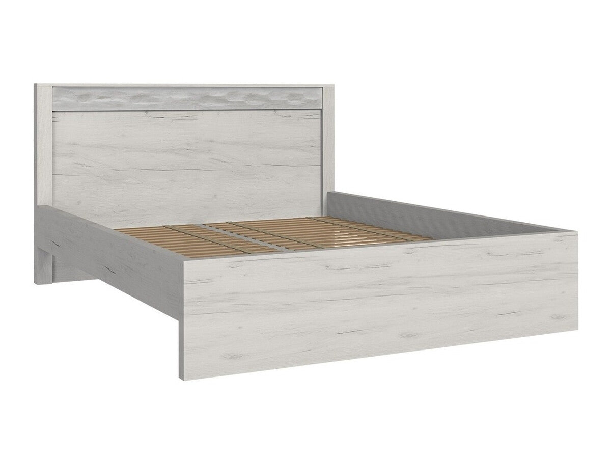 Hálószoba garnitúra Indianapolis I (Nadia I), Szín: Kőrisfa, Led világítás: Igen