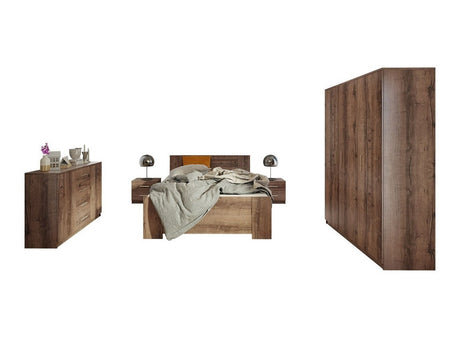 Hálószoba garnitúra Bonem XII (Kler XII), Szín: Monastery tölgy