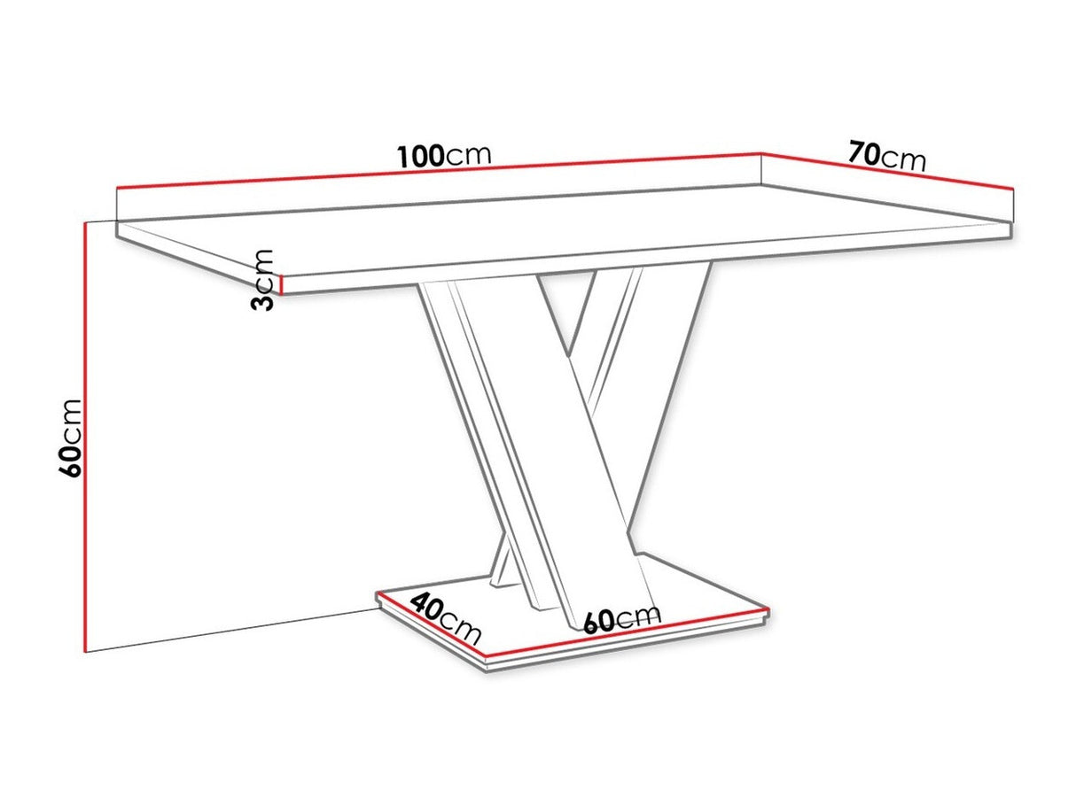 Dohányzóasztal MASIV MINI