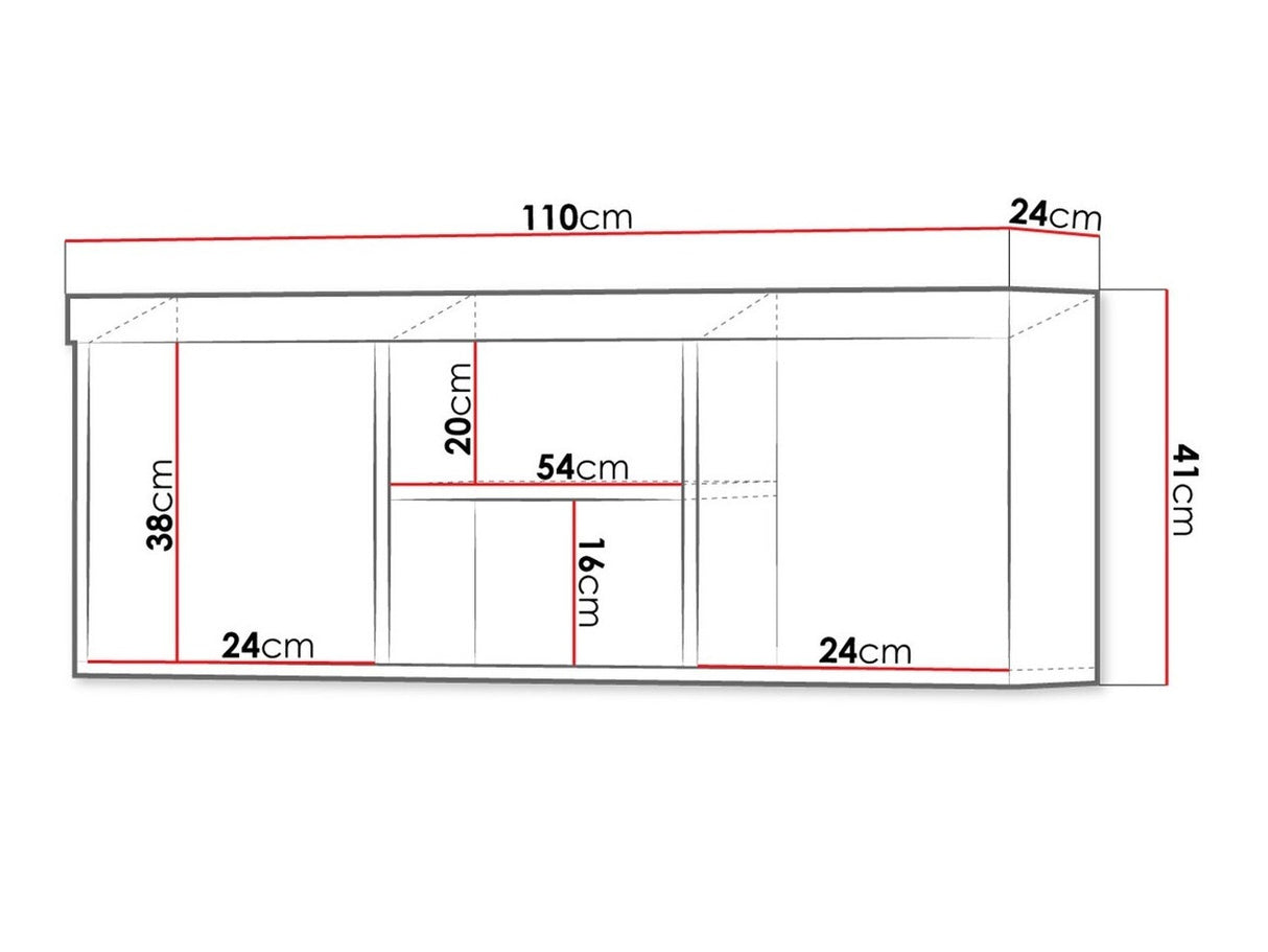 Polc Samba 6 (Brode BD06), Szín: Szilva