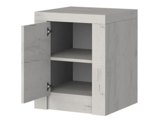 Éjjeliszekrény Indianapolis (Nadia N24) L, Szín: Sötét kőris