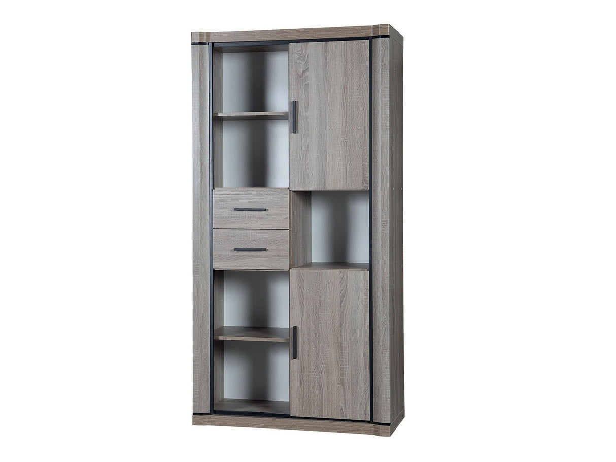 Könyvespolc Dallas D23, Szín: Triufel tölgy