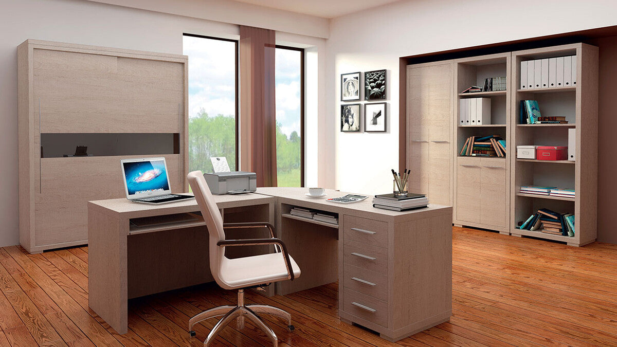 Könyvespolc Vegáznemű V-35 (Kelly), Szín: Santana tölgy